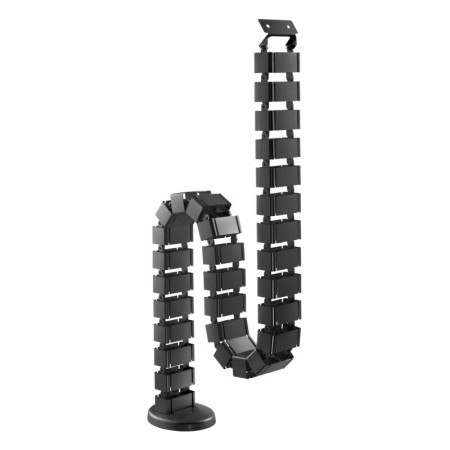 Guide câbles bureau assis-debout design