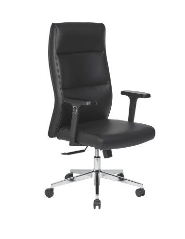 Chaise de bureau directeur aspect cuir - Wintson - 8250
