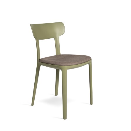 Chaise en fibre de verre recyclée – design extérieur Canova