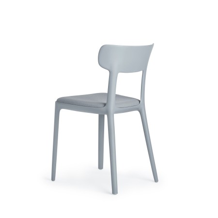 Chaise design pour terrasse – fibre de verre & plastique recyclé