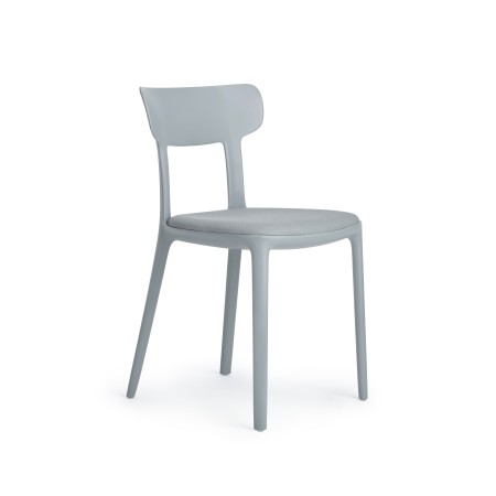 Chaise écologique pour extérieur – design Canova en fibre de verre