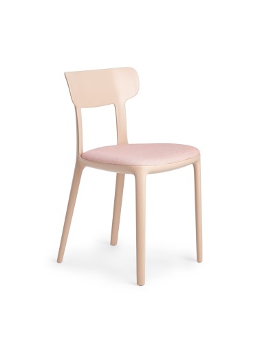 Mobilier d’extérieur moderne – chaise en plastique recyclé Canova