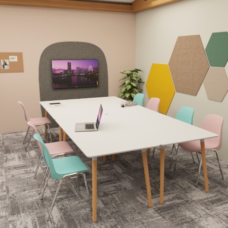 Table modulaire design 160x80cm 2