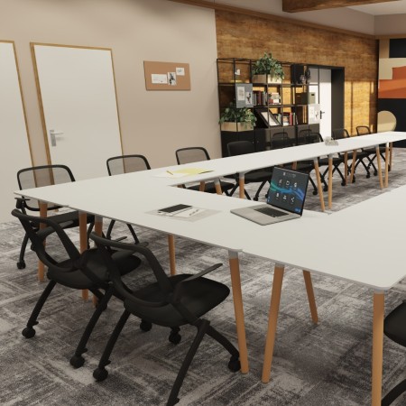 Table modulaire design 160x80cm