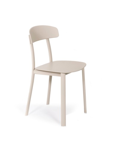 Chaise outdoor Feluca Pop – structure métal et plastique recyclé