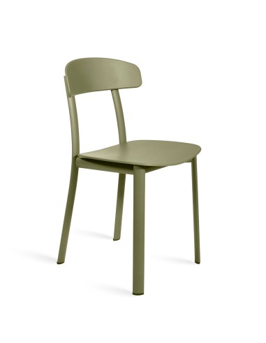 Chaise extérieure en plastique recyclé – modèle design Feluca Pop