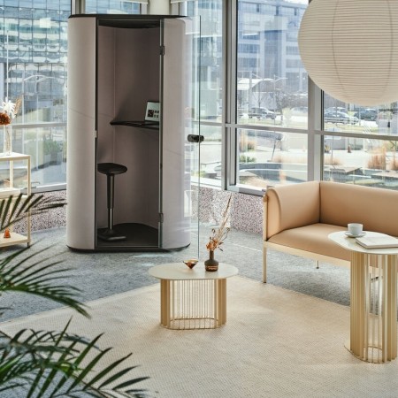 Cabine acoustique individuelle pour téléphoner de bureau - HN01 - Hana - MDD