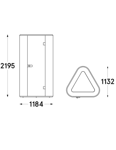 Cabine acoustique individuelle pour téléphoner de bureau - HN01 - Hana - MDD