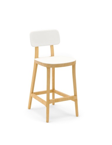 Tabouret de cuisine design bois Porta Venezia
