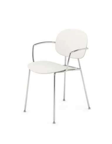 Chaise Tondina Pop – Design pratique et accoudoirs enveloppants pour plus de confort au quotidien