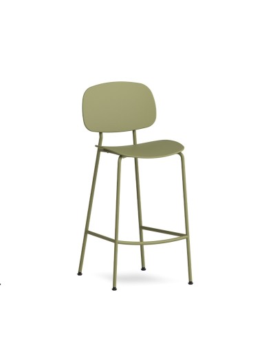 Tondina Pop – Tabouret design en plastique et métal, une solution élégante pour les intérieurs actuels