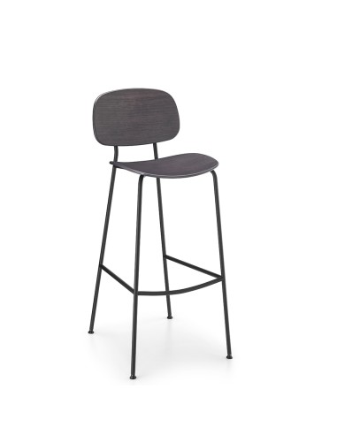 Tondina – Tabouret de cuisine en bois au style minimaliste, parfait pour un intérieur moderne et épuré