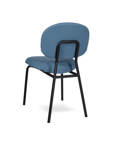 Tondina Fat – Chaise en tissu matelassé, alliant style moderne et assise ultra confortable