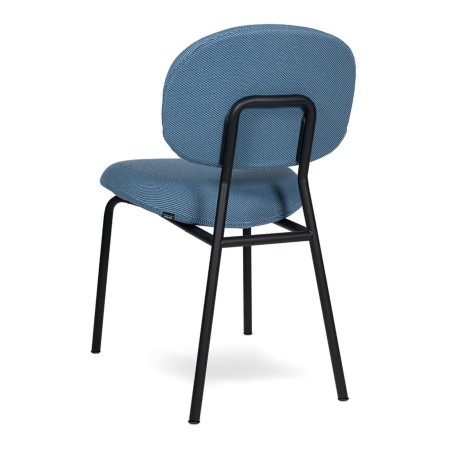 Tondina Fat – Chaise en tissu matelassé, alliant style moderne et assise ultra confortable