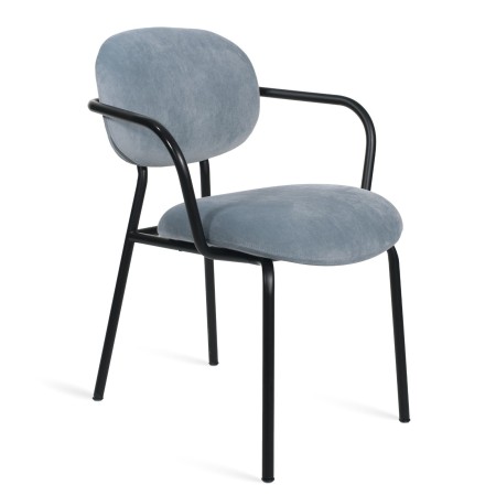 Chaise Tondina Fat – Assise moelleuse et accoudoirs enveloppants, parfaite pour espaces de travail ou de réunion