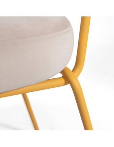 Takumi – Chaise en tissu au design moderne, parfaite pour une décoration intérieure soignée et confortable