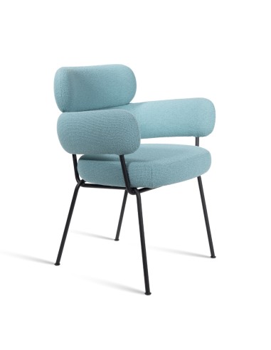 Chaise Takumi – Revêtement tissu doux et accoudoirs enveloppants pour un confort optimal