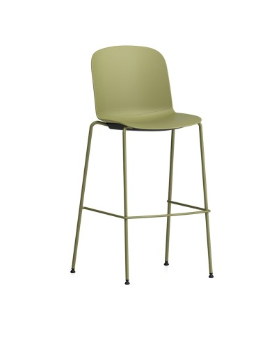 Tabouret de bar avec repose-pieds intégré – Relief