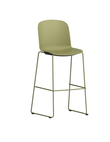 Tabouret de bar avec piètement filaire – Relief