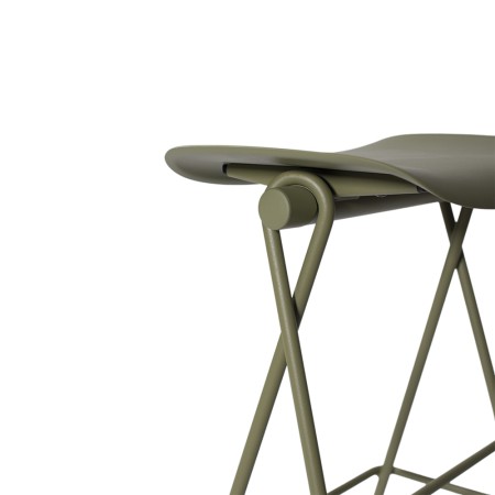 Assise du Flip kitchen stool - espace de travail communs ou de pause