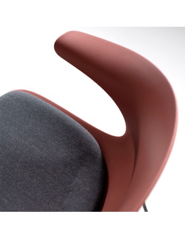 siège professionnel en tissu et métal