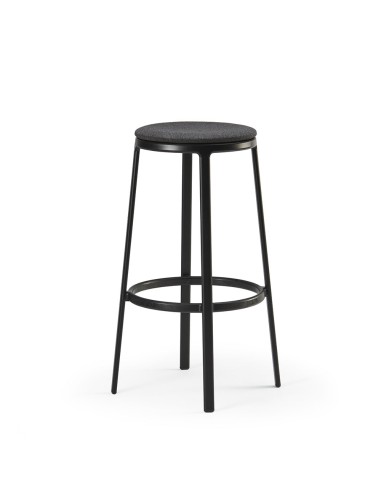 Tabouret haut pour bar - assise rembourrée pour confort prolongé modèle ROUND&ROUND