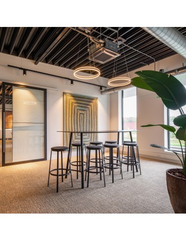 Table de convivialité avec tabourets ROUND&ROUND