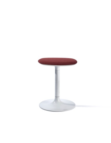 Tabouret bordeaux 45,5cm - salle d'attente et réunion FLINK