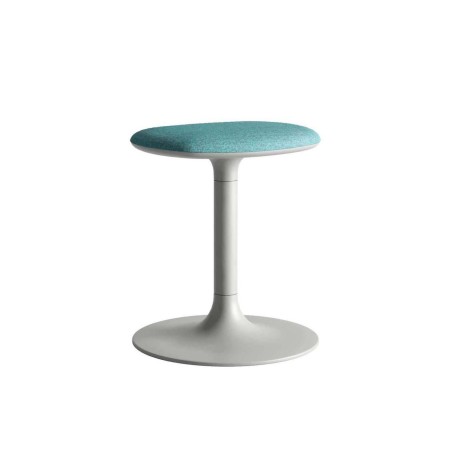 Tabouret bas design accueillant - coloris bleu FLINK