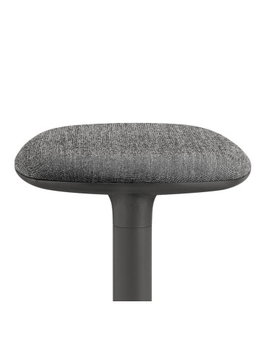 Zoom de l'assise du tabouret FLINK - rembourré et confortable pour cuisine