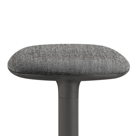 Zoom de l'assise du tabouret FLINK - rembourré et confortable pour cuisine