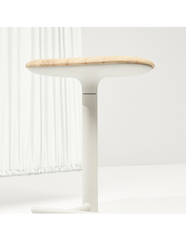 Tabouret de bar avec assise pivotante en bois - FLINK