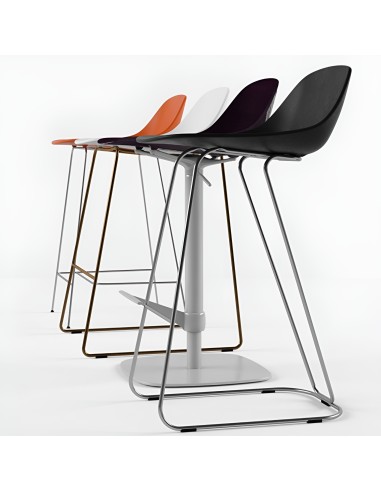 Gamme de coloris Pure Loop Mini - piètement élégant dandy et assise confortable plastique