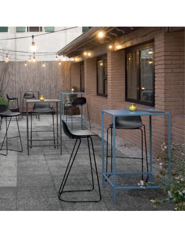 Tabouret de bar élégant et minimaliste pour intérieurs chics - Pure Loop Mini Dandy