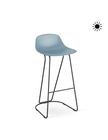 Tabouret de bar élégant et minimaliste pour intérieurs chics - Pure Loop Mini Dandy