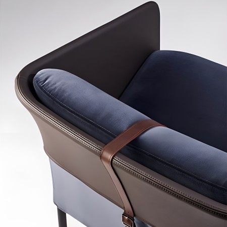 Canapé confortable en velours - haut de gamme pour entreprise, bureau et résidentiel DEMOISELLE