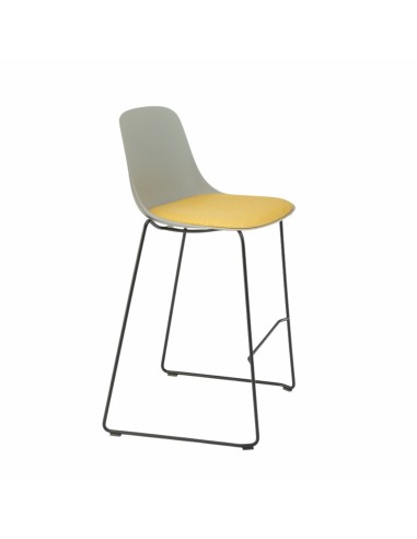 Tabouret 64 cm assise tissu pour îlot cuisine – Pure Loop Kitchen