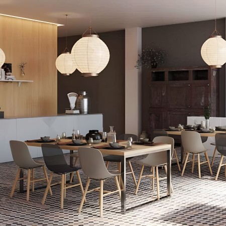 Chaise Retro Pure Mini Loop pieds en bois et coque en plastique - confortable et design