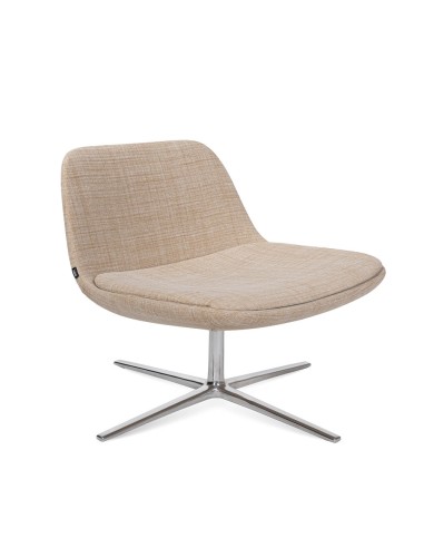 Pure Loop Lounge fauteuil avec base étoile en aluminium