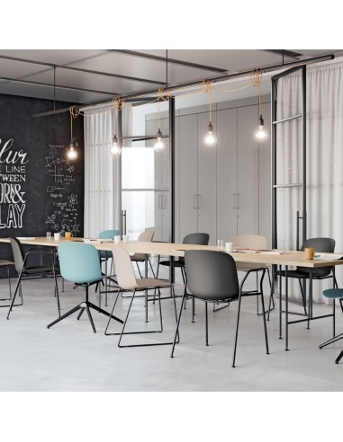 Chaise Relief pour salle de réunion - accoudoirs pour confort optimal