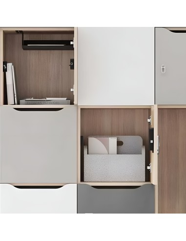 Casier modulaire CHOICE ouvert et fermés pour bureau