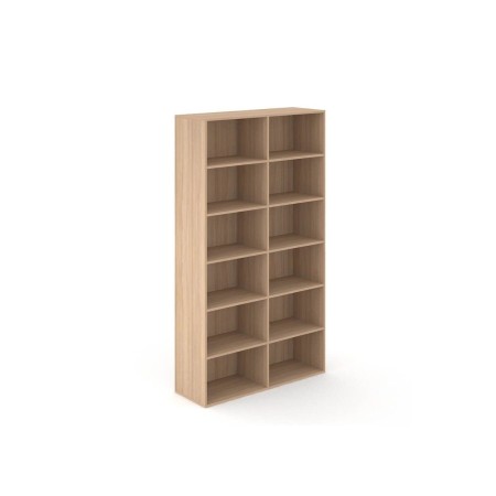 Bibliothèque avec plusieurs cubes de rangements ouverts, design en bois CHOICE