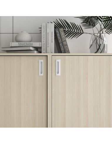 Armoire avec poignées encastrées design CHOICE bois clair