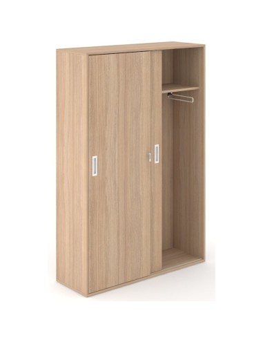 Armoire vestiaire pour bureau - sécurisé avec serrure, style boisé , design CHOICE