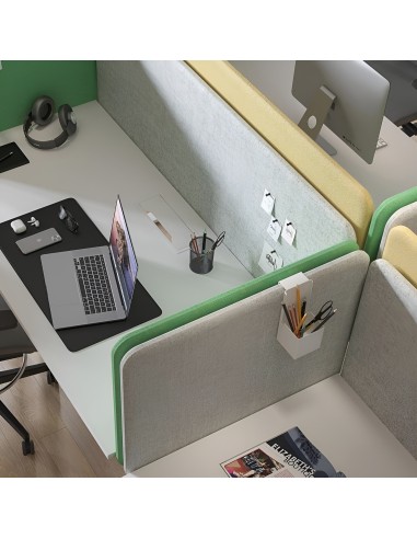 Écran acoustique insonorisant de bureau pour open space – TOP 530