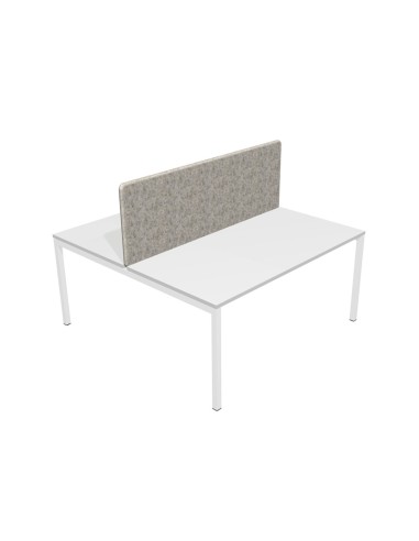 Cloison acoustique pour bureau bench de 1200 à 1800 mm