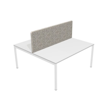 Cloison acoustique pour bureau bench de 1200 à 1800 mm