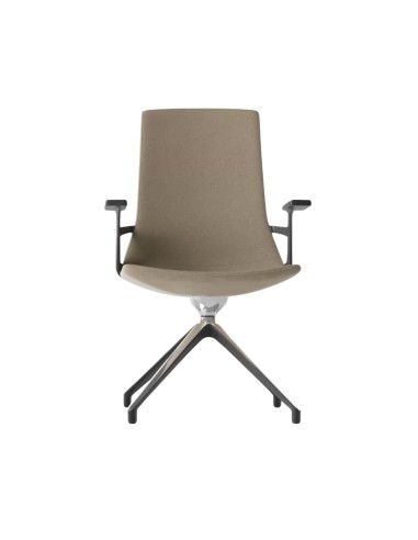 Chaise North Cape avec accoudoirs tissu assortis à l’assise – North Cape