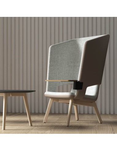 Siège lounge avec table basse – TWIST&SIT Soft