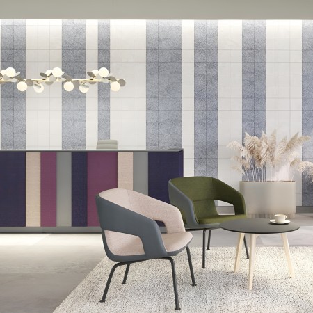 Panneaux acoustiques muraux design hexagonaux ACOUSTIC ARTWORK 2